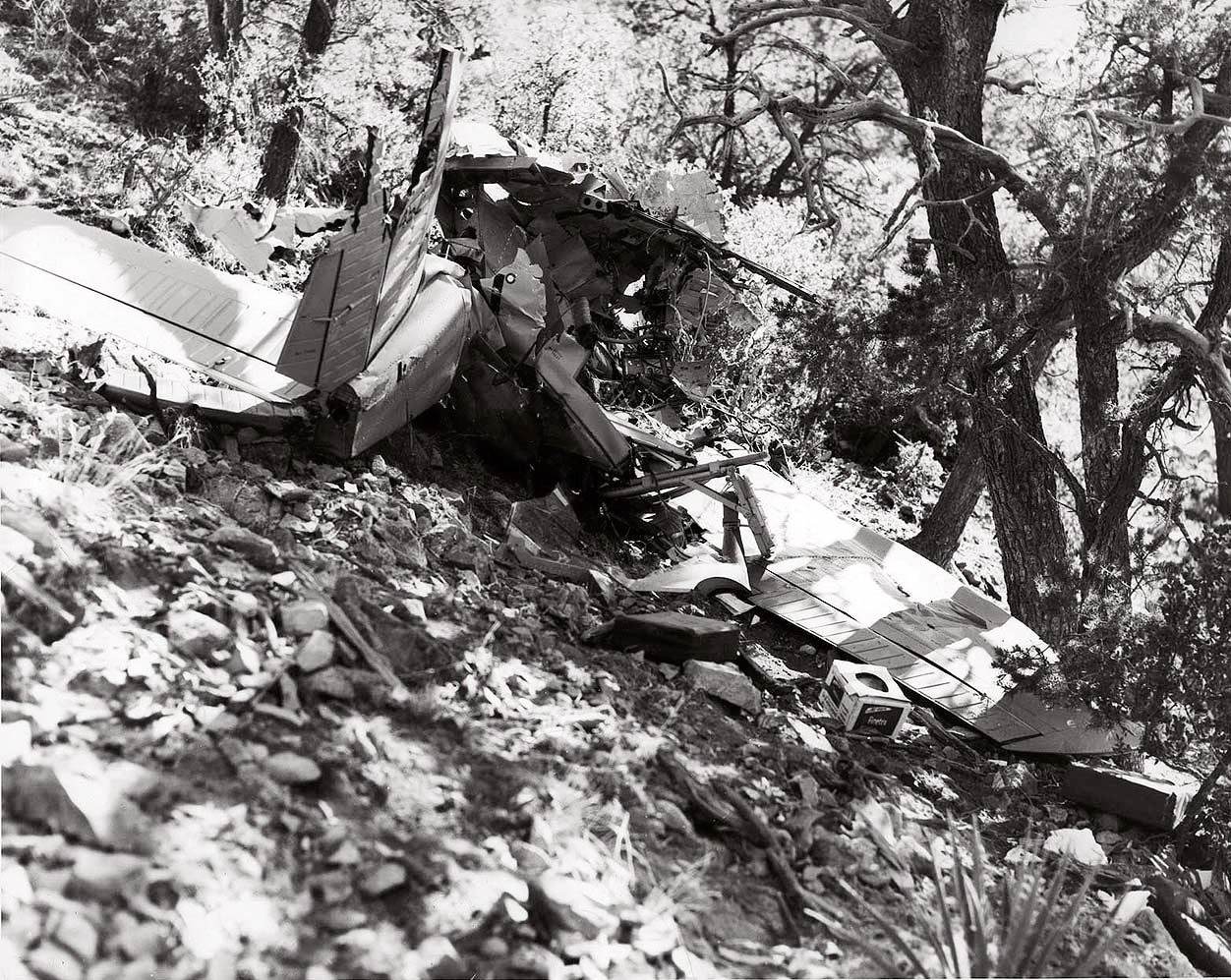 T-34B crash photo